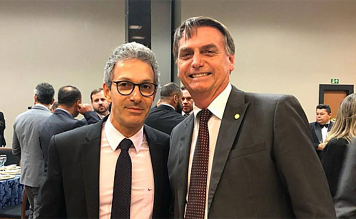 Bolsonaro e a aliança Zema