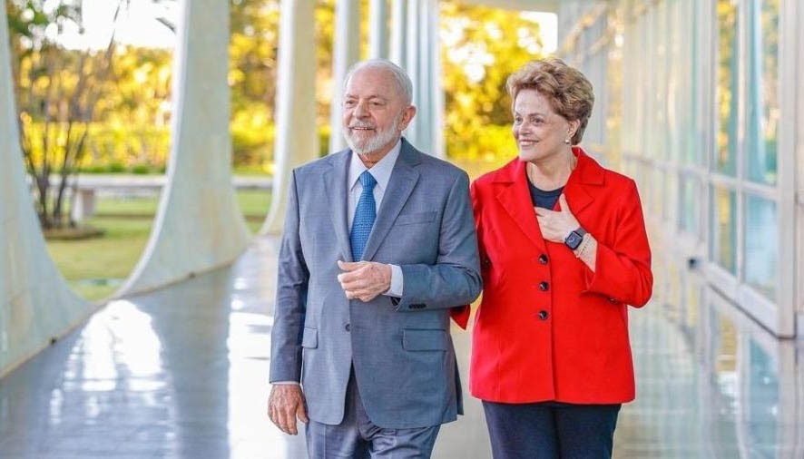 Presidente Lula e DIlma Rousseff