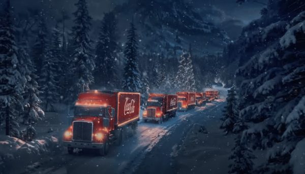 Coca Cola usa IA para recriar tradicional comercial de Natal