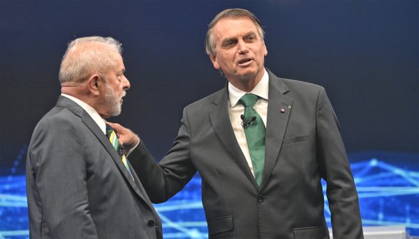 Lula e Jair Bolsonaro