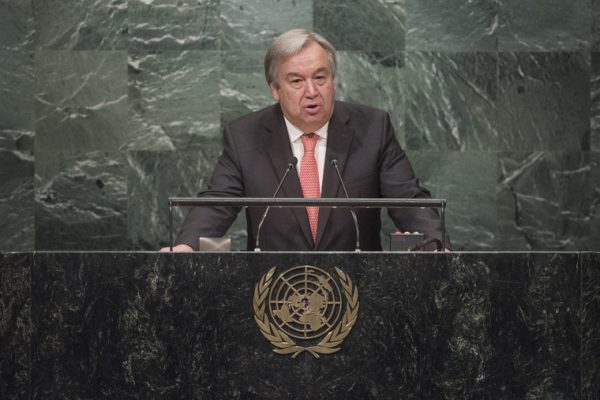 Antonio Guterres  UNSG