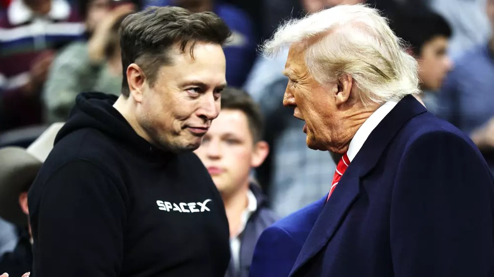Elon e Trump