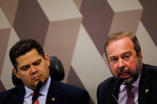 Davi Alcolumbre e Alexandre Silveira