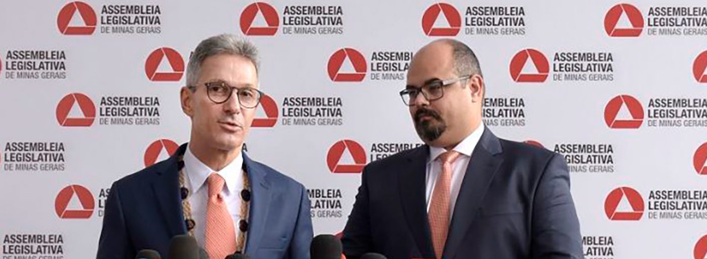 Romeu Zema e Mateus Simões