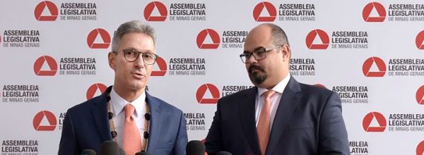 Romeu Zema e Mateus Simões