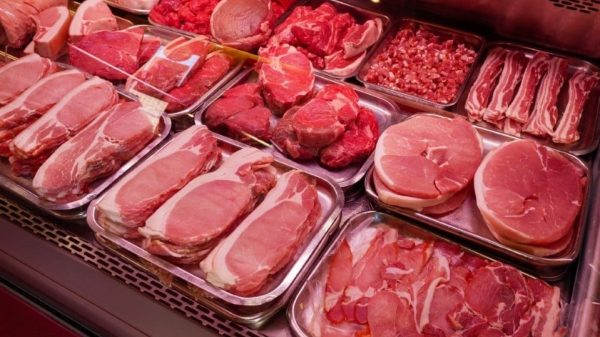 A conta do hambúrguer americano