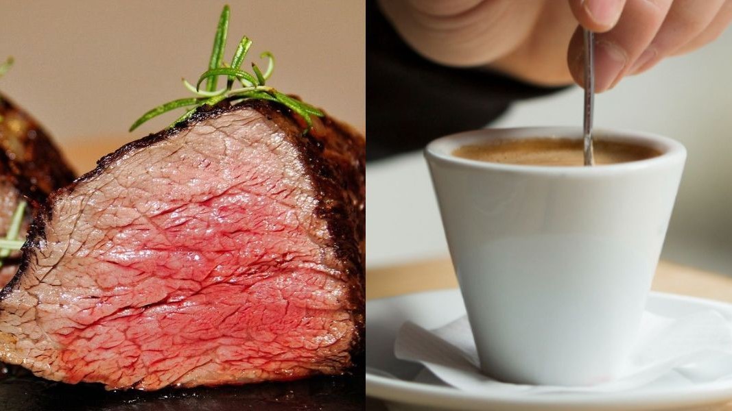 carne e café