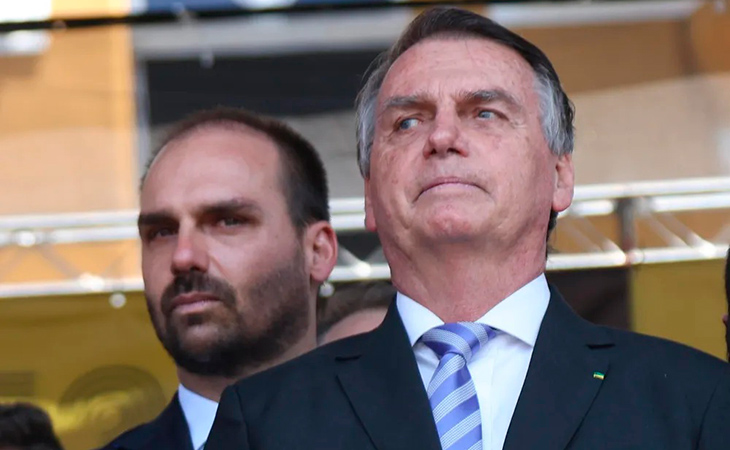 Eduardo e Jair Bolsonaro