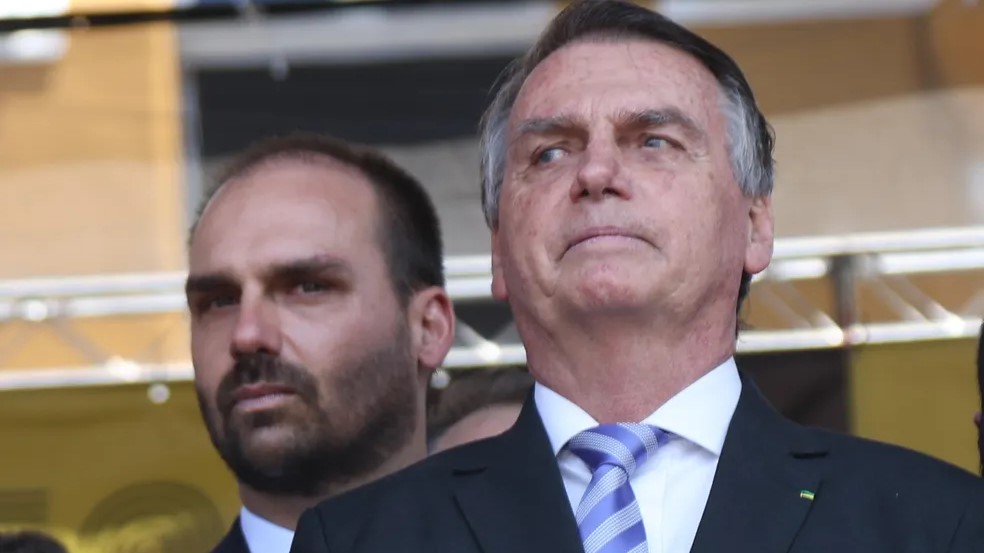 Jair e Eduardo Bolsonaro