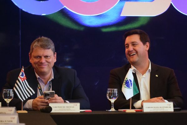 Tarcisio e Ratinho Junior eleicoes 2026