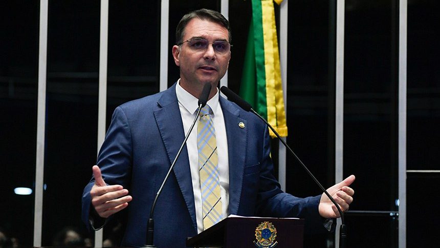 Flávio Bolsonaro (foto: Jefferson Rudy/Agência Senado)