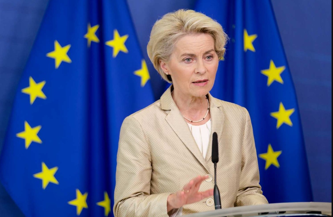 Ursula von der Leyen (foto: Thierry Monasse/Getty Images),