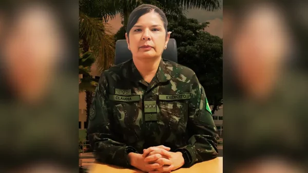 láudia Lima Gusmão Cacho (foto: reprodução/ Forças Armadas)