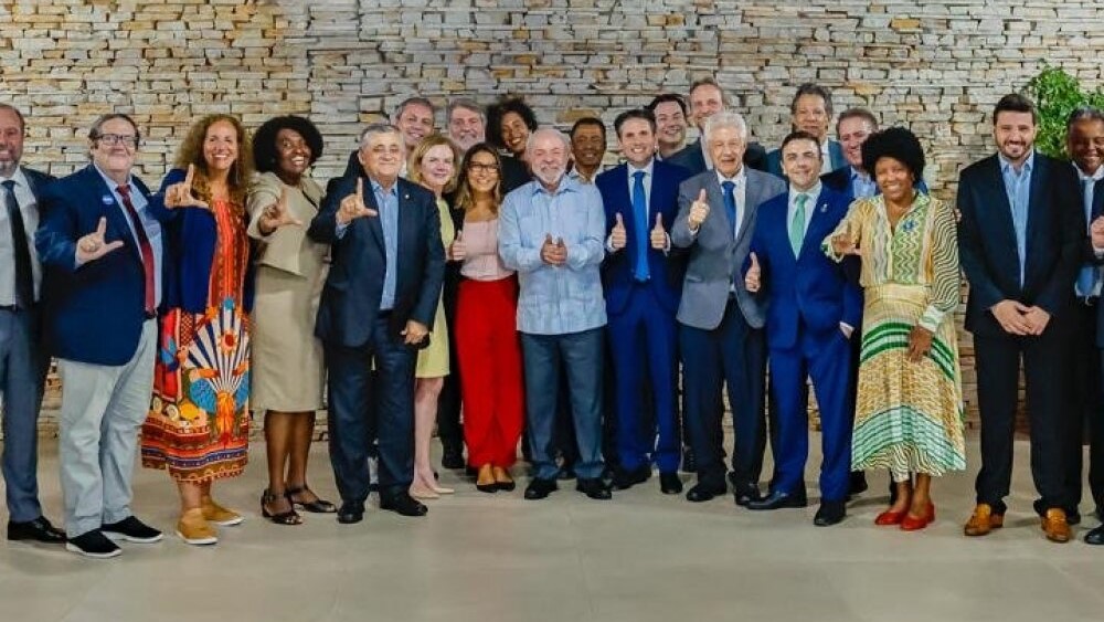 Foto churrasco Lula (Ricardo Stuckert/PR)