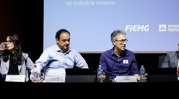 Industria mineira apresenta pleitos ao governador Zema diante do tarifaco dos EUA