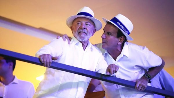 Lula e Eduardo Paes no Carnaval