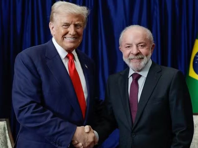 Trump e Lula (foto: Ricardo Stuckert/PR)