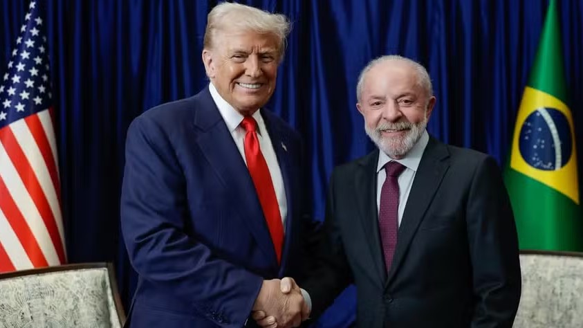 Trump e Lula (foto: Ricardo Stuckert/PR)