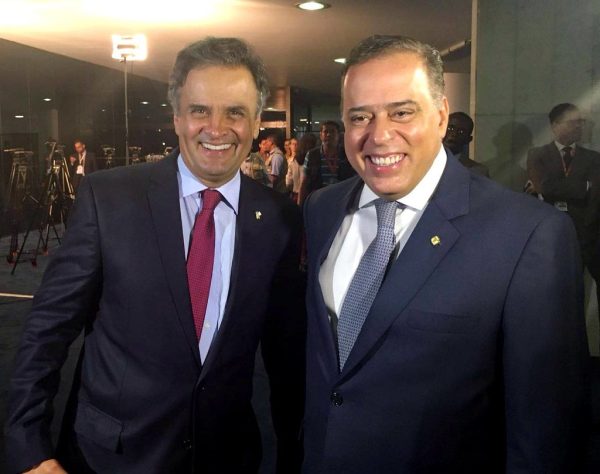 Aecio e Paulo Abi Ackel (foto PSDB/Aécio)