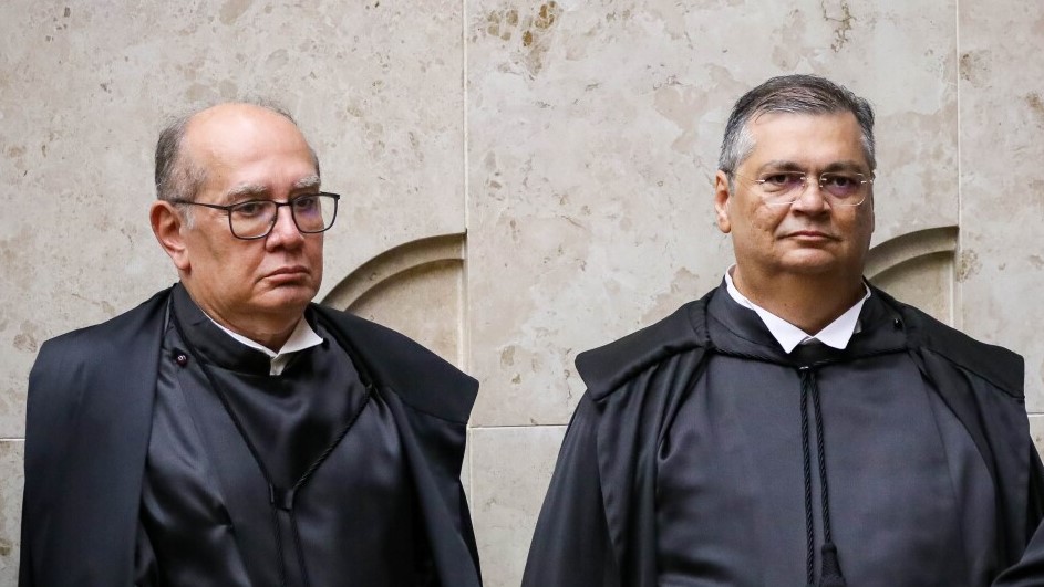 Gilmar Mendes e Flávio Dino (foto: Gustavo Moreno/STF)