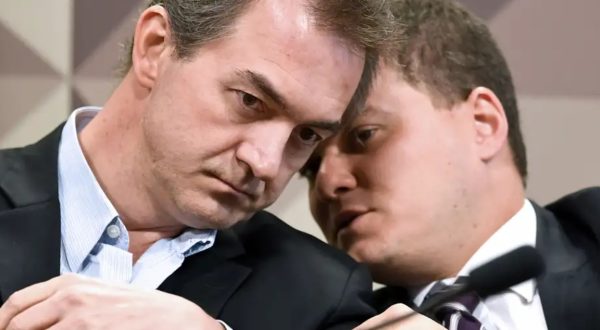 Joesley Batista e Wesley Batista (foto Evaristo Sá/Getty Images