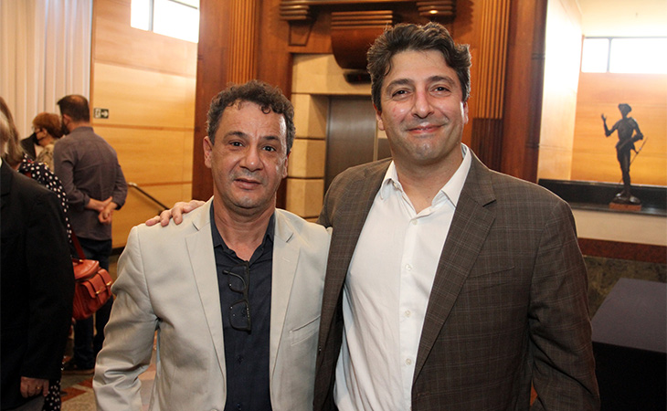 Helvécio Flores e Guto Caran (foto Tião Mourão/VB)