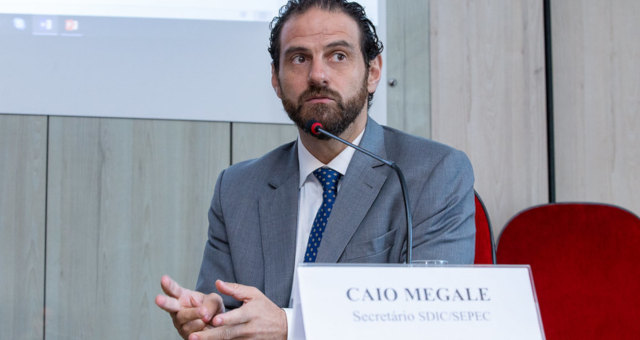 Caio Megale (foto Washington Costa – SEPEC/Min. da Economia