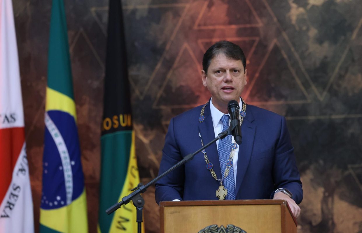 Tarcísio de Freitas (foto karoline Barreto/Agência Minas),