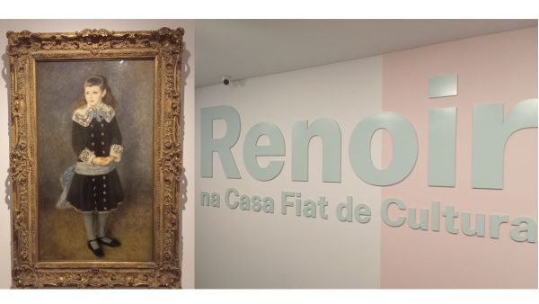 Renoir na Casa Fiat de Cultura (foto: Carla Silva/ PopFino)