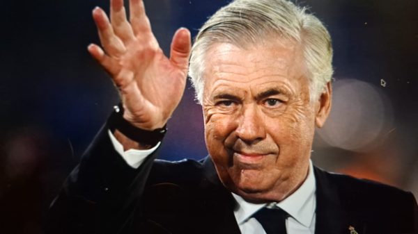 Carlo Ancelotti ( foto Denis Doyle/Getty Images ).