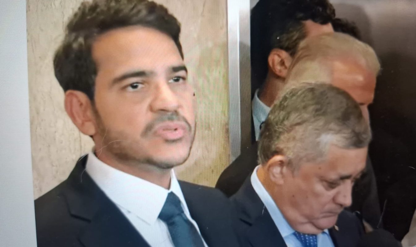 Jorge Messias, José Guimarães (foto reprodução SBT)