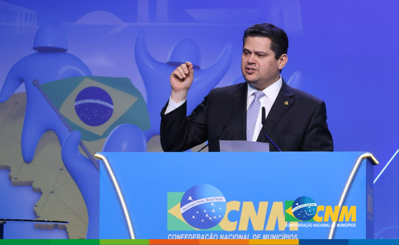 Davi Alcolumbre ( foto divulgação CNM)
