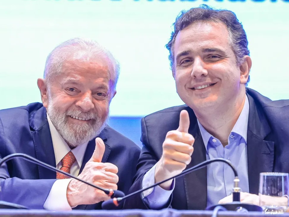 Lula e Pacheco (Foto: Ricardo Stuckert/PR)