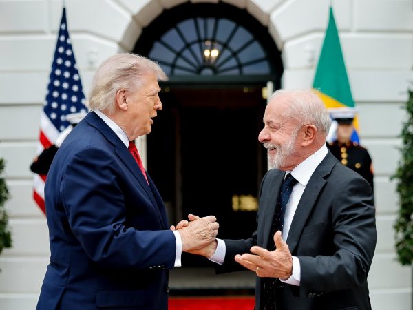 Lula e Donald Trump (foto: Ricardo Stuckert/PR)