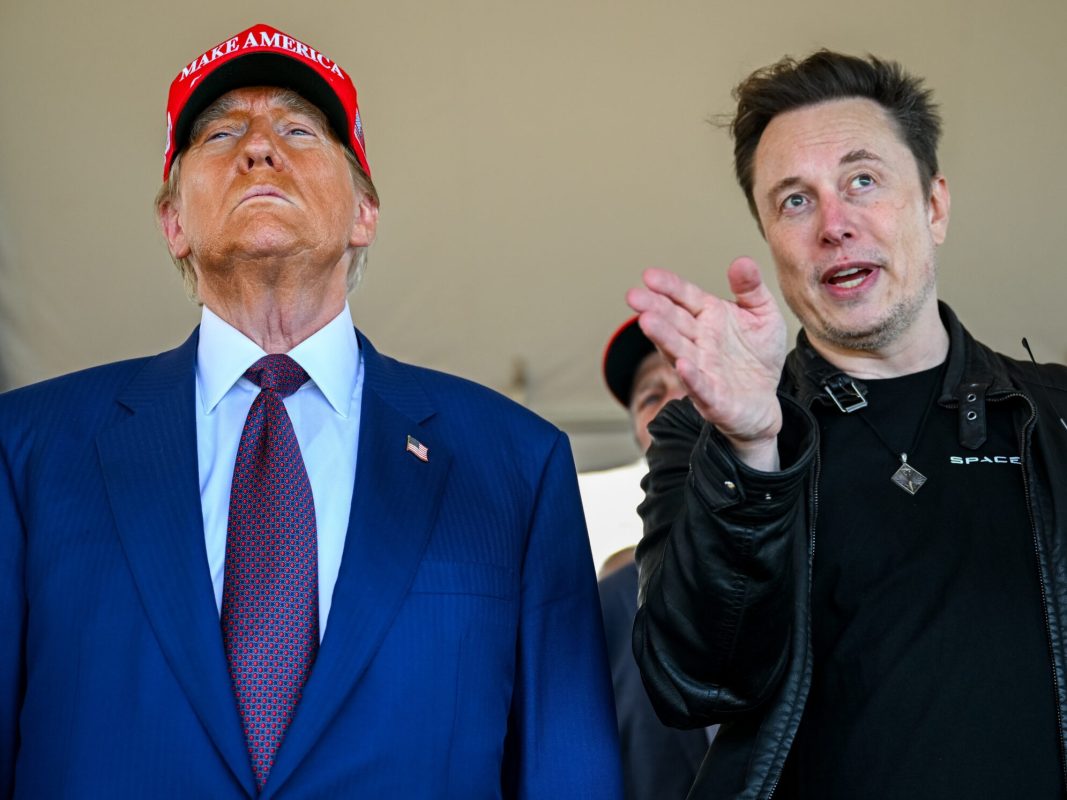 Trump e Elon Musk (Foto: Brandon Bell/Getty Images-CNN Newsourse)