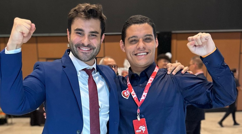 Pedro Rousseff e Henrico Barboza (foto: reprodução Instagram)