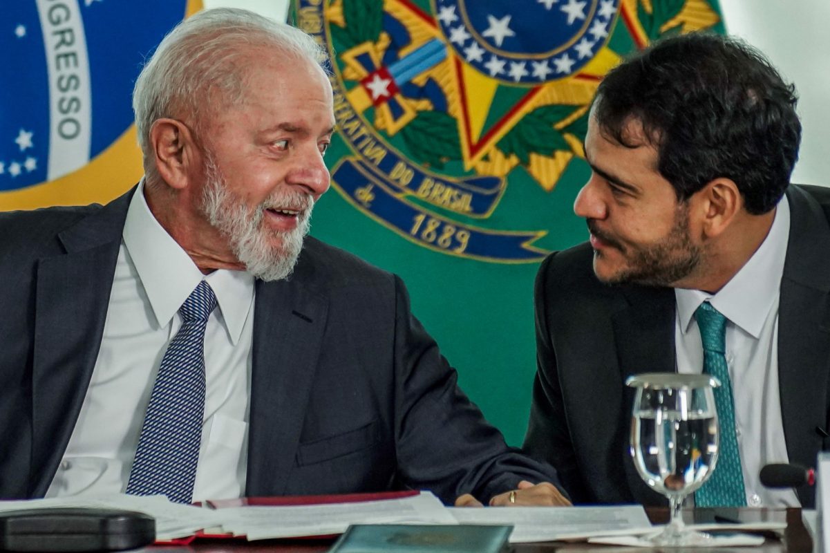 Lula e Messias ((foto: Rafa Neddermeyer /Agência Brasil)
