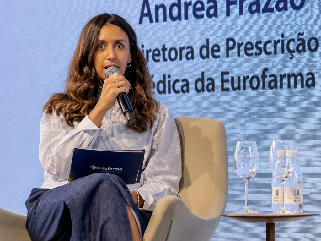 Andrea Frasão (foto: Reprodução/ Eurofarma)