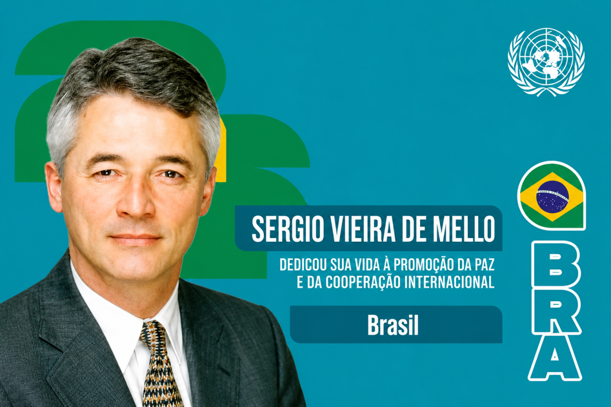 Sérgio de Mello (foto: ONU Brasil /Reprodução Instagram )