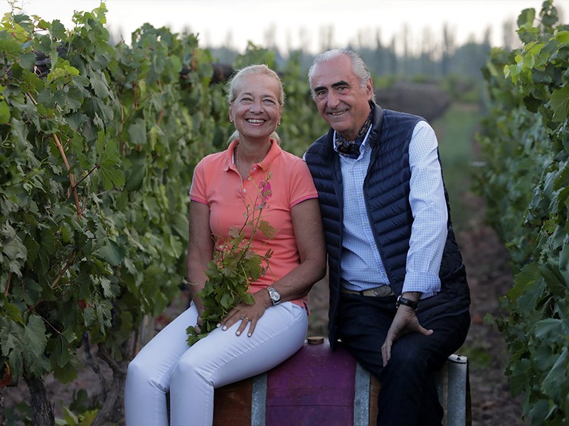 Diane e Hervé Joyaux Fabre (foto: Reprodução/ Bodegas Fabre)