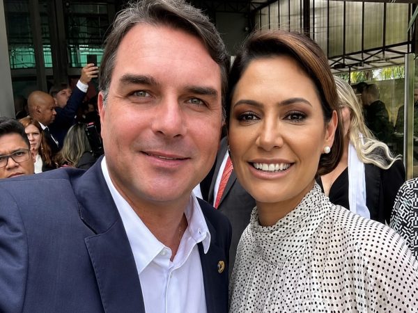 Flávio e Michelle (foto: Reprodução/ Instagram)