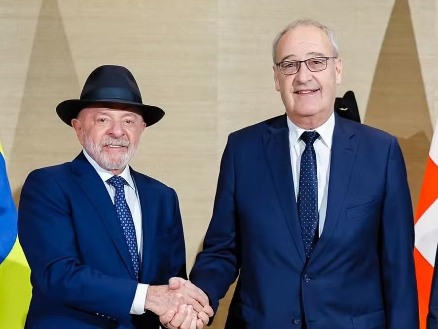Guy Parmelin (foto: Ricardo Stuckert/PR)