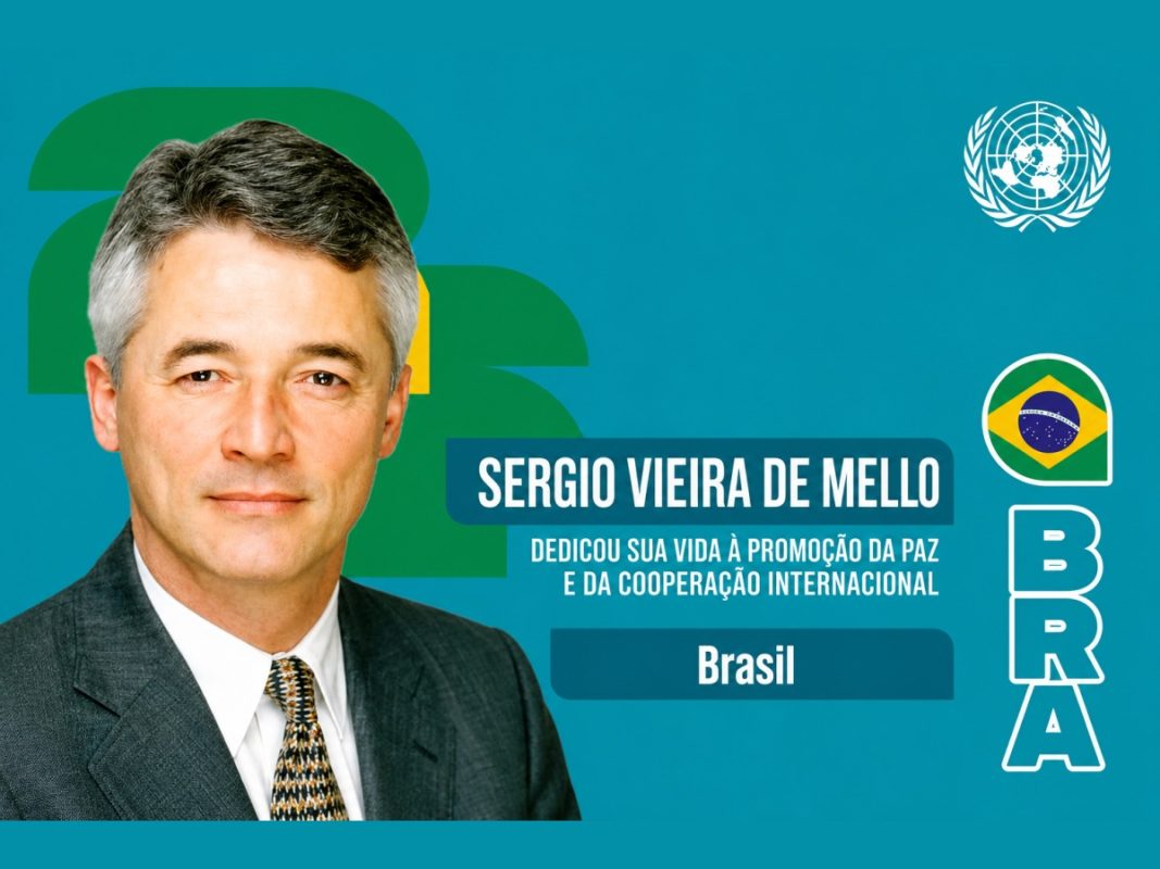Sérgio de Mello (foto: ONU Brasil /Reprodução Instagram )