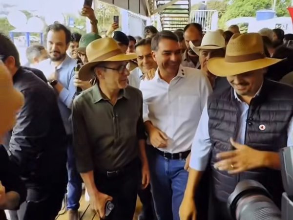 Romeu Zema e Flávio Bolsonaro (foto: reprodução/Instagram