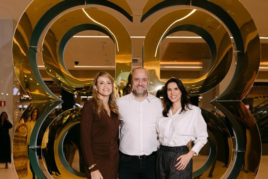 Multiplan ( Foto: da esquerda para a direita - Livia Paolucci, diretora regional da Multiplan; Marcelo Martins, vice-presidente de Operações da Multiplan; e Simone Fiorello, superintendente do BH Shopping)