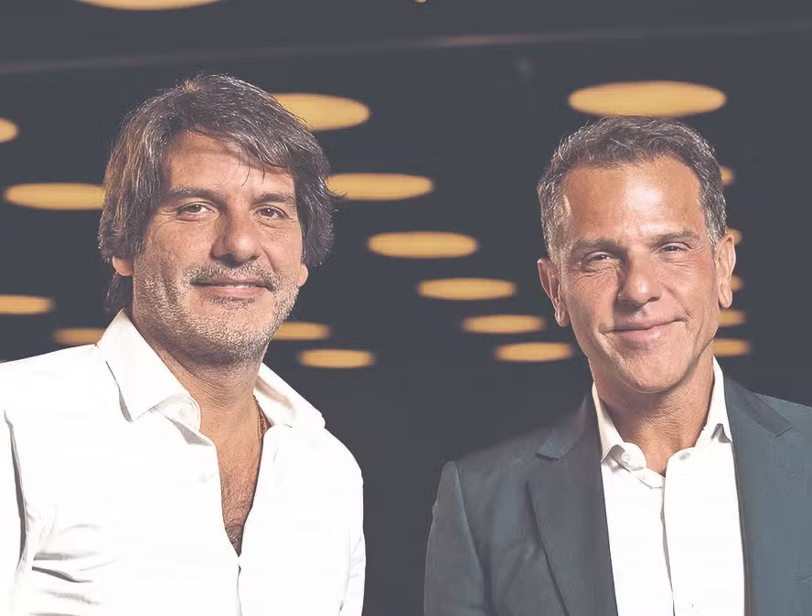 Alexandre Birman e Jatahy (foto: Valor Econômico)