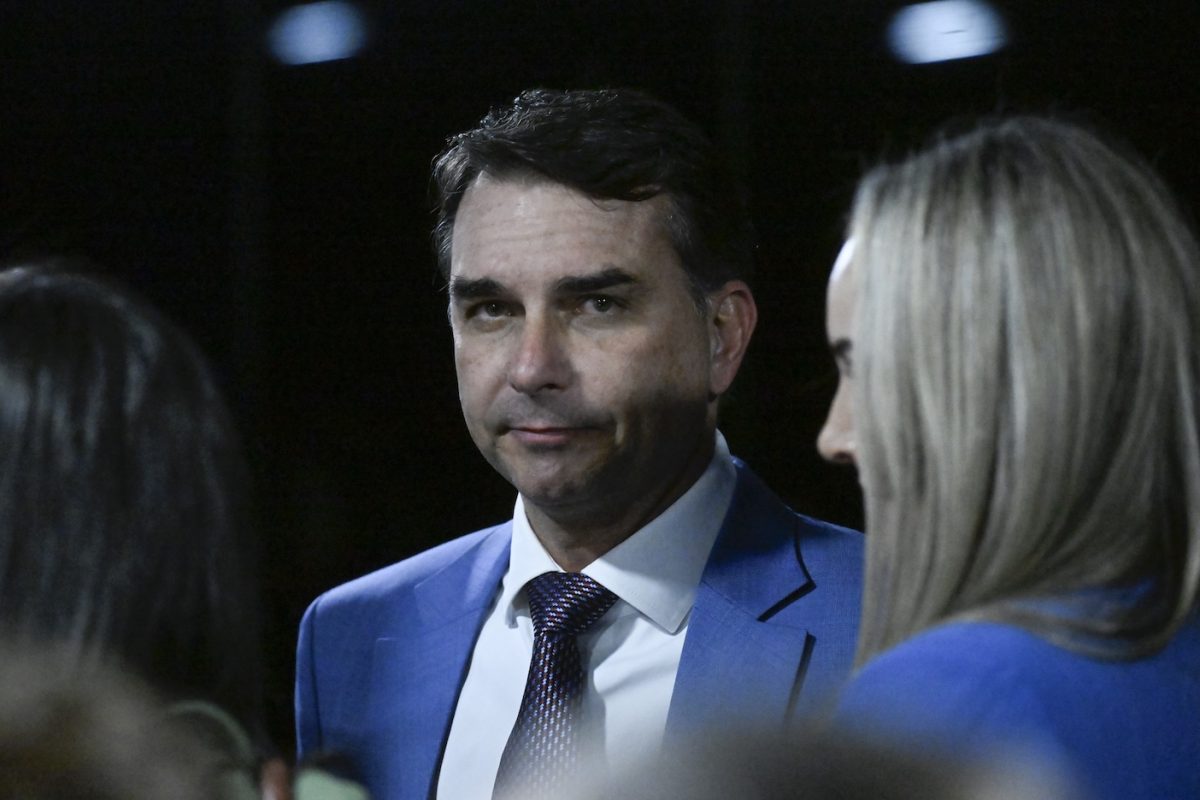 Flávio Bolsonaro (foto Carlos Moura/Agência Senado),