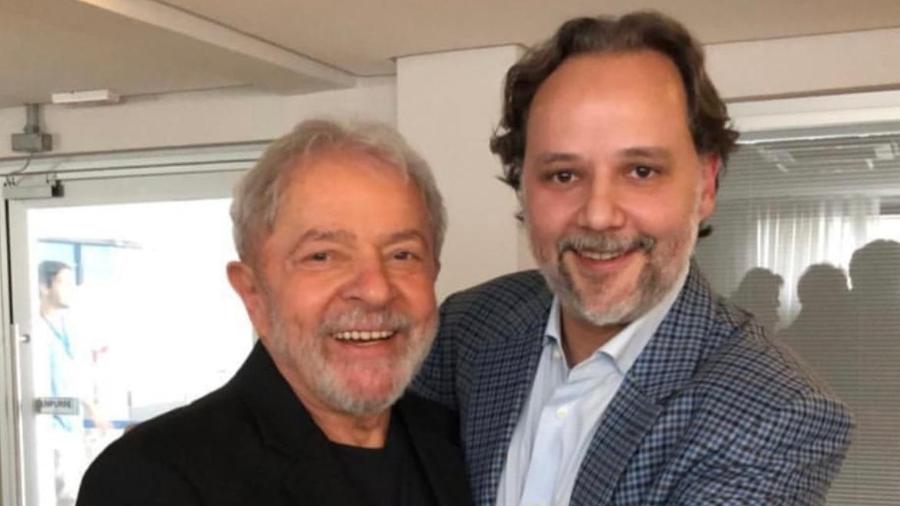 lula e marco aurelio de carvalho (foto reprodução Grupo Prerrogativas)