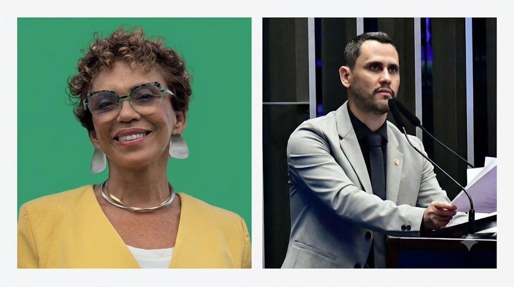 Marilia e Cleitinho (foto: Agência Senado e Congresso em Foco)