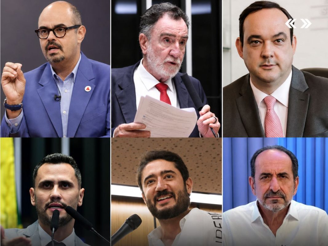Candidatos Governo MG (Foto: Reprodução/Instagram O Fator)
